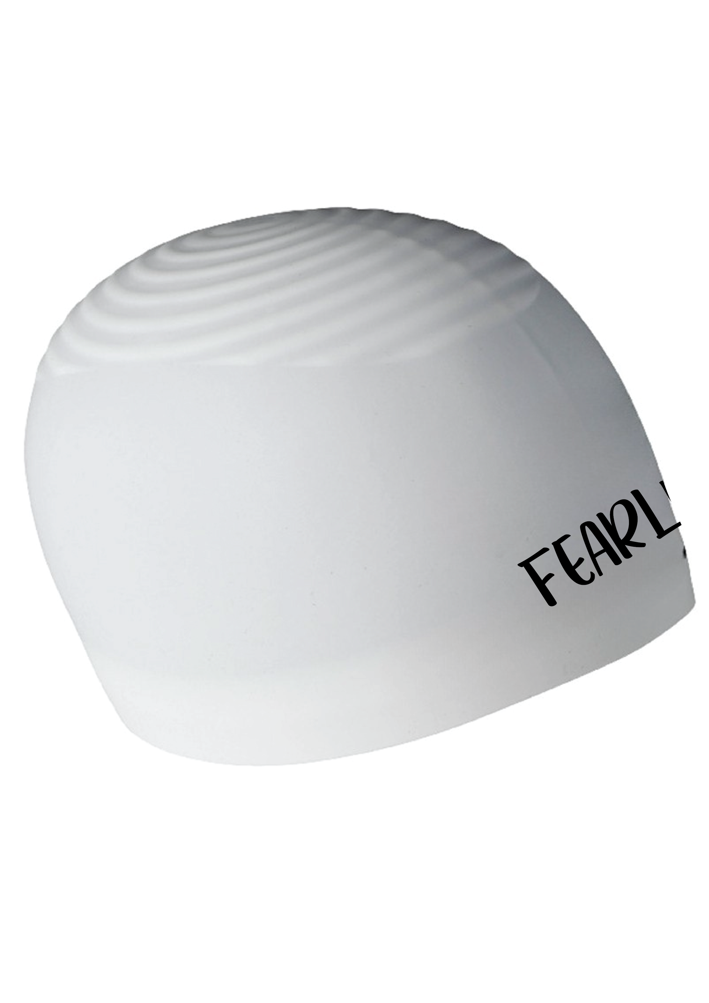 Wave Swim Caps by Fearlous - White