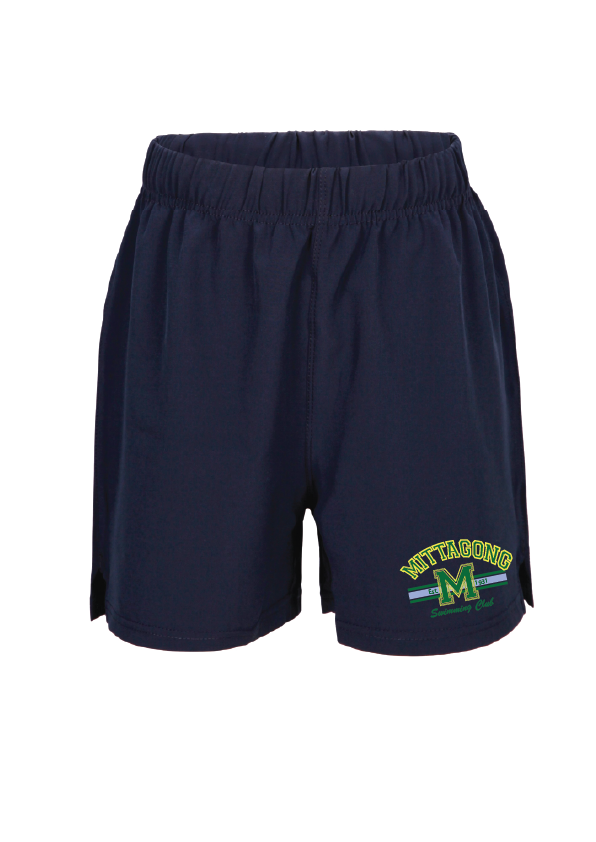 MITTAGONG SWIM CLUB 4 X STRETCH WOVEN SHORT - Kids & Unisex- Navy
