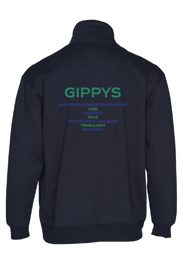 2025 GIPPSLAND CHAMPIONSHIP 1/4 ZIP SWEAT - UNISEX NAVY