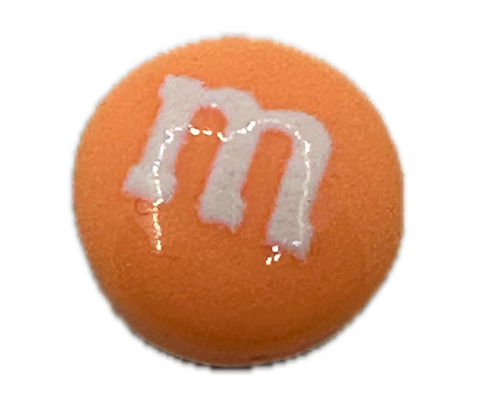 SHOE CHARM M&M APRICOT