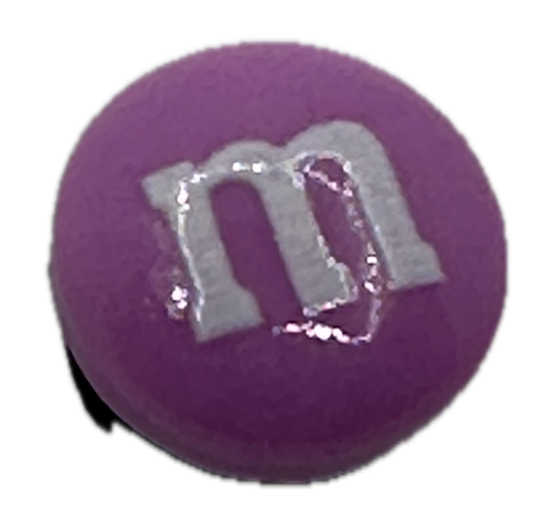 SHOE CHARM M&M MAUVE