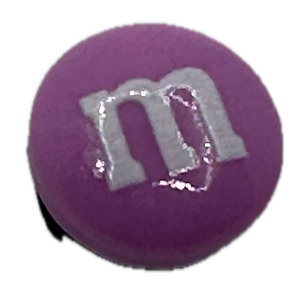 SHOE CHARM M&M MAUVE