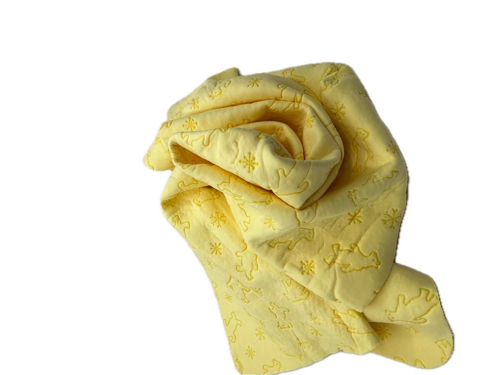 NEW Diving/Swim Large Chamois by FEARLOUS 66cm x 43cm - LEMON