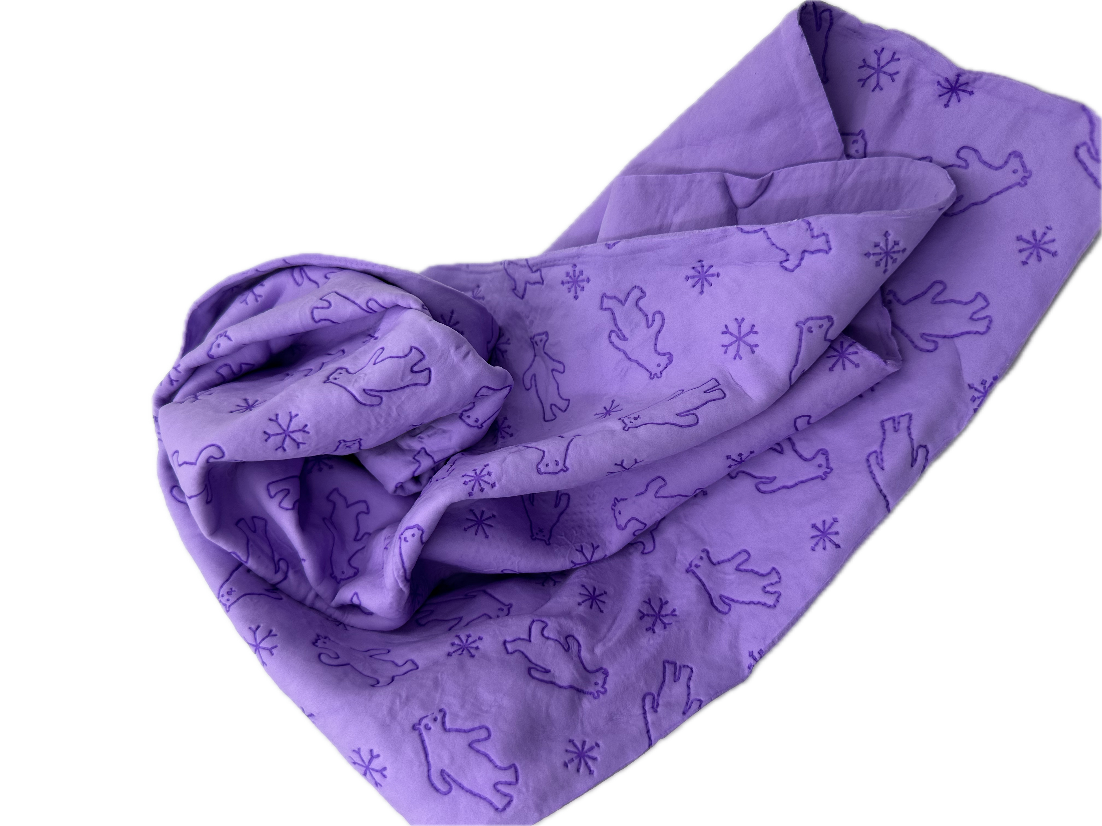 Diving/Swim Large Chamois by FEARLOUS 66cm x 43cm - MAUVE
