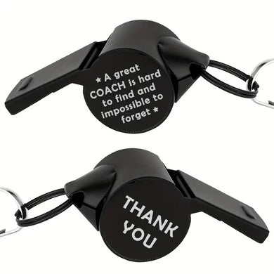 COACH WHISTLE - GIFT BOXED  - BLACK