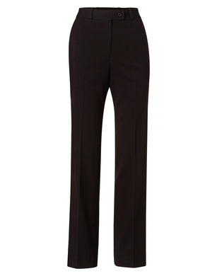 Women's Poly/Viscose stretch pants- Black