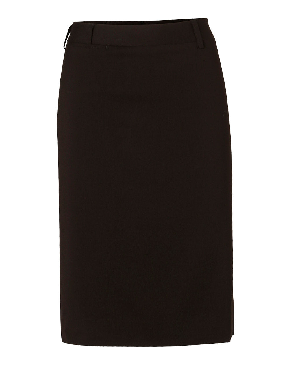 Technical Official Women's Poly/Viscose stretch lined skirt- Black