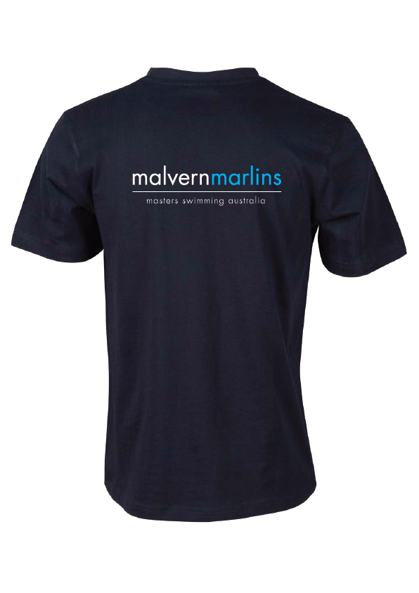Malvern Marlins short sleeve tee - Womens- Navy