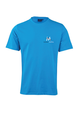 Malvern Marlins short sleeve tee - Unisex - Azure Blue