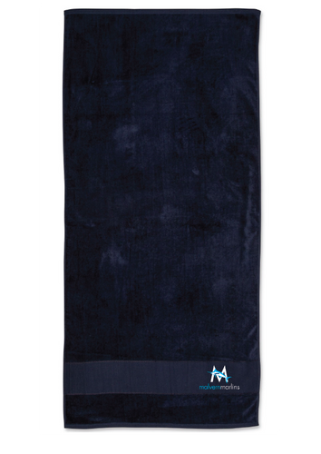 Malvern Marlins Towel - Navy