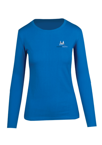 Malvern Marlins Long Sleeve Tee - Azure Blue