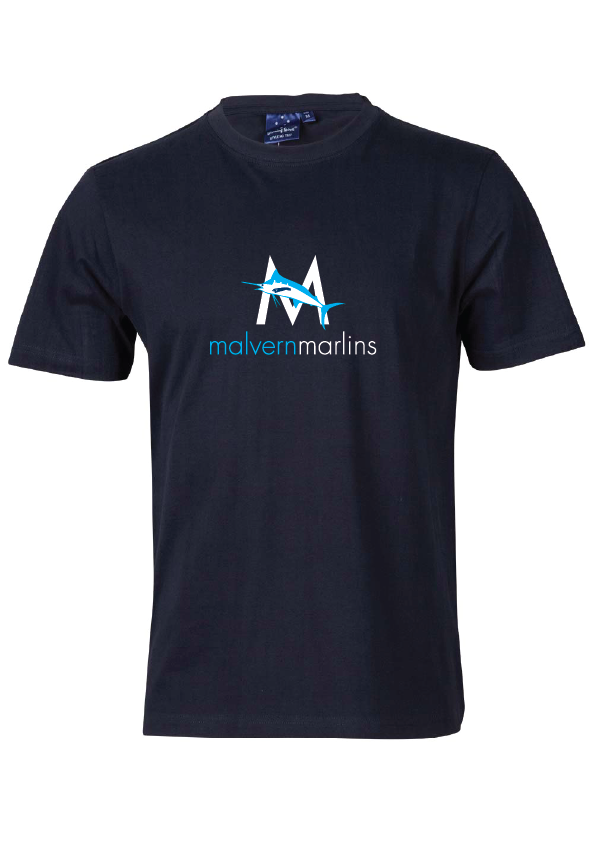 Malvern Marlins short sleeve tee - Womens- Navy