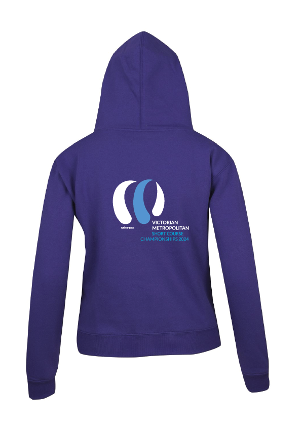2024 Victorian Metro SC Champs zip thru Hoodie - PURPLE
