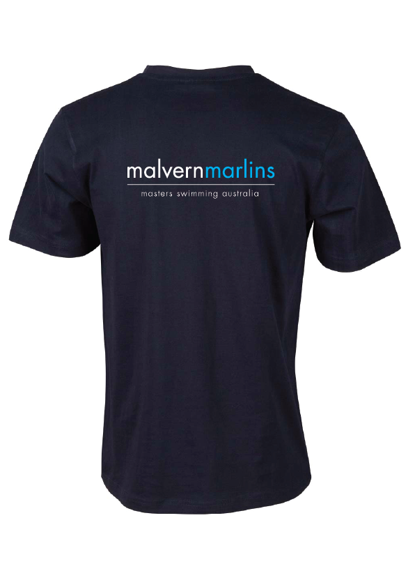 2025 World Championship Malvern Marlins short sleeve tee - Womens- Navy