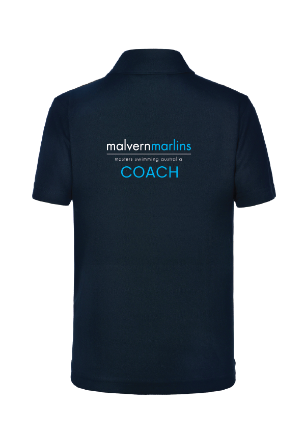 Malvern Marlins COACH Short Sleeve Polo - Unisex