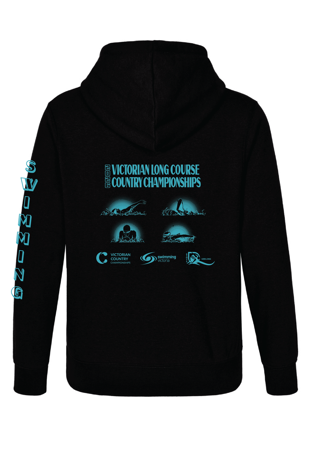 2026 VICTORIAN COUNTRY LONG COURSE CHAMPIONSHIP HOODIE - BLACK