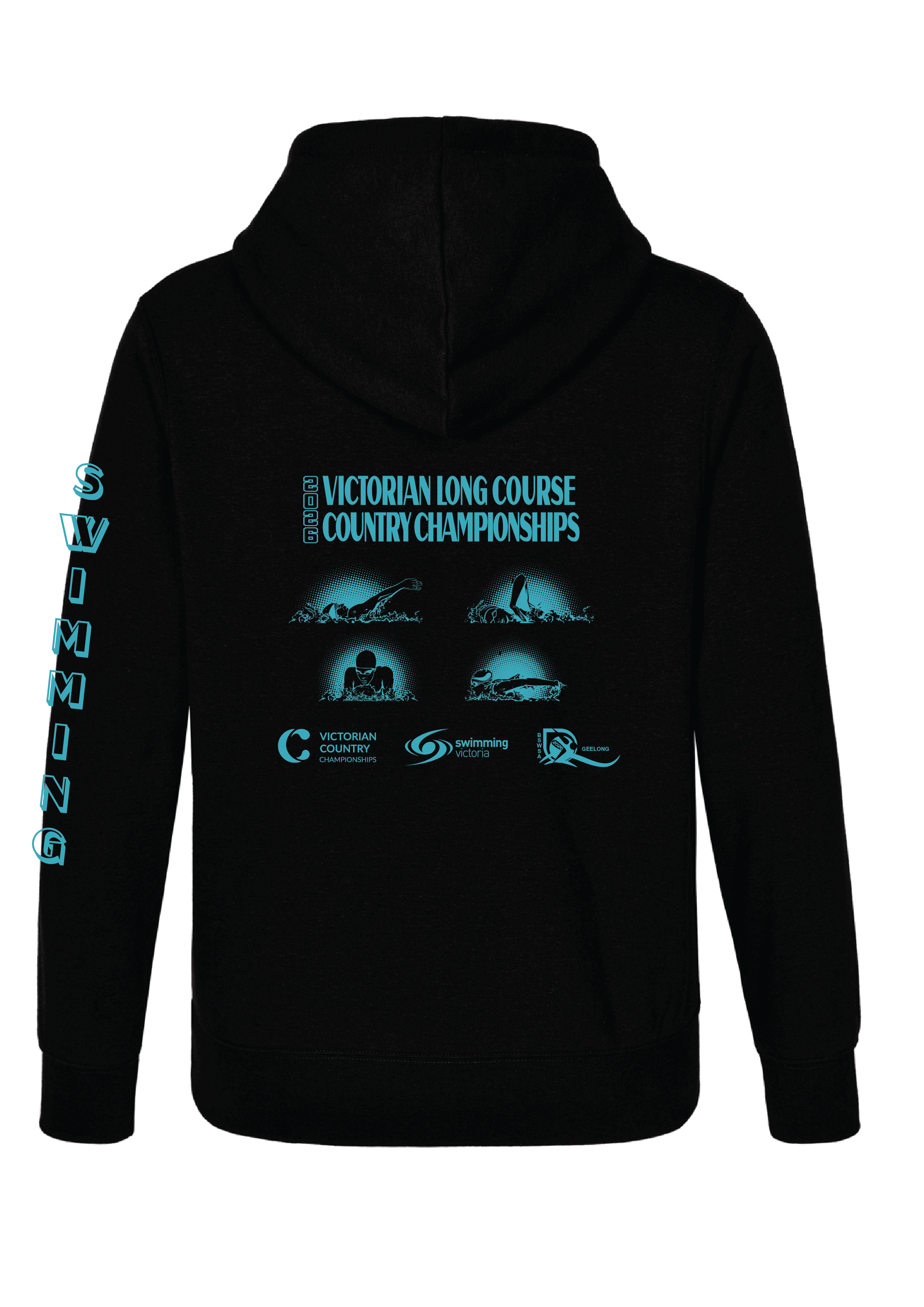 2026 VICTORIAN COUNTRY LONG COURSE CHAMPIONSHIP HOODIE - BLACK