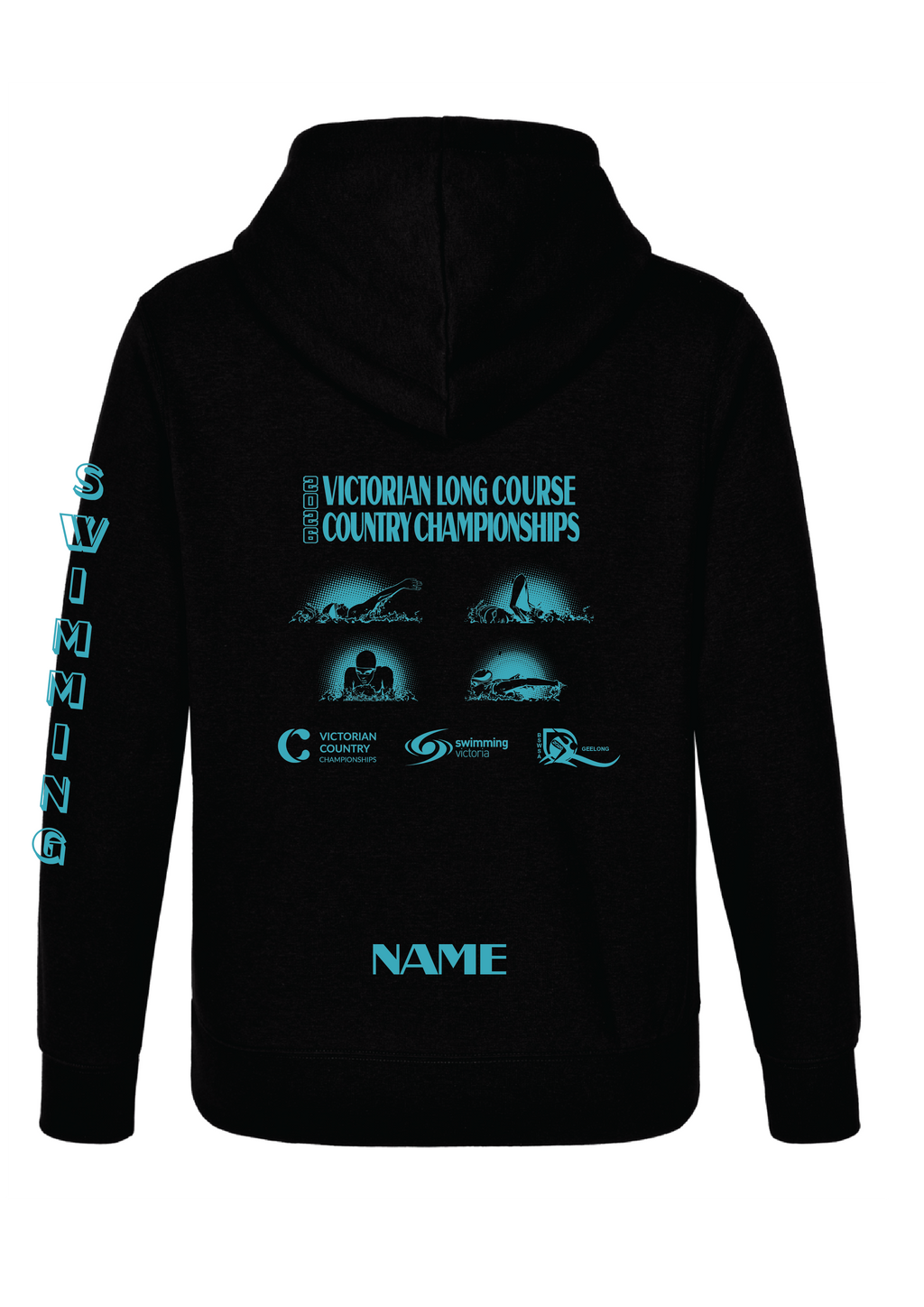 2026 VICTORIAN COUNTRY LONG COURSE CHAMPIONSHIP HOODIE - BLACK