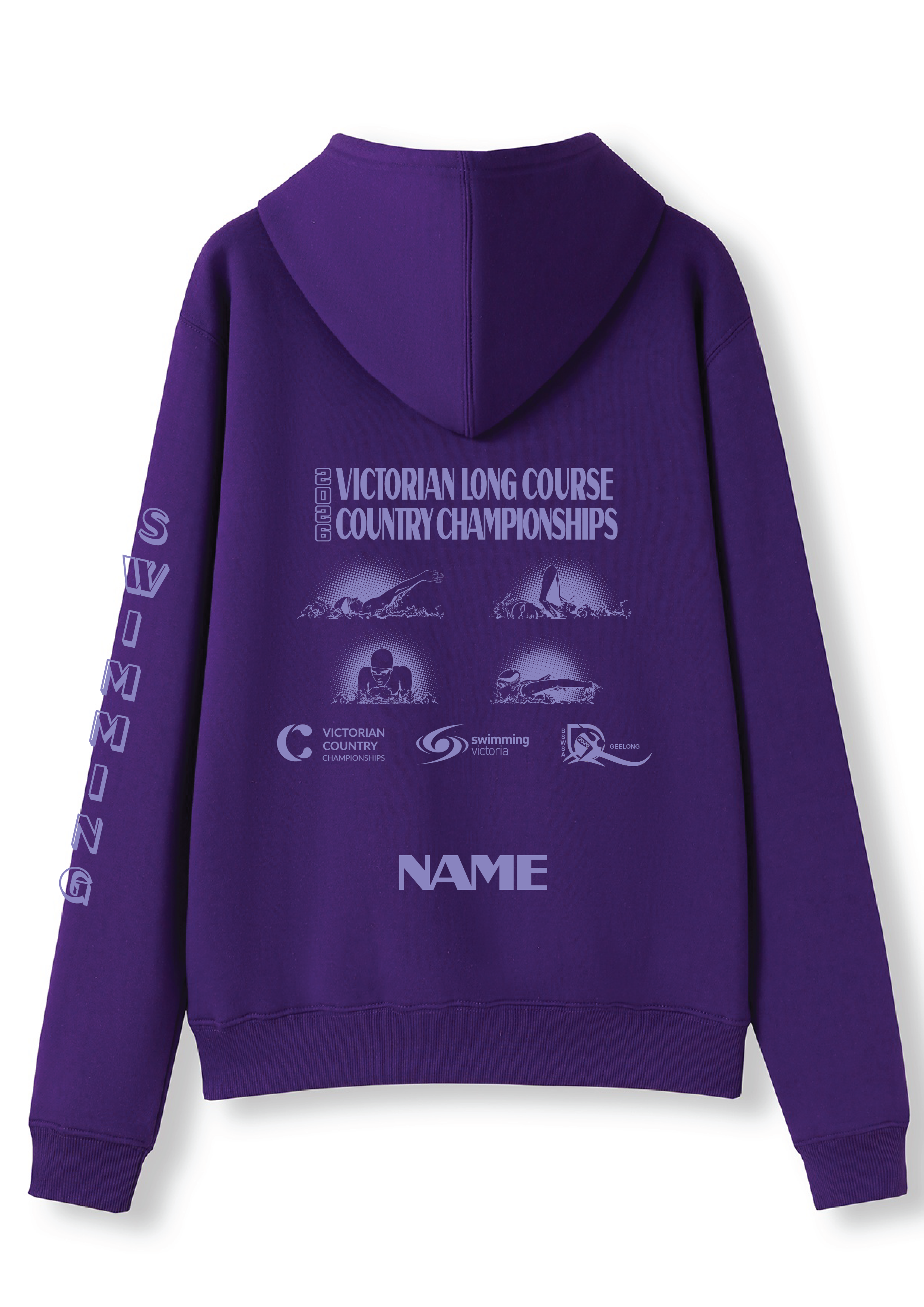 2026 VICTORIAN COUNTRY LONG COURSE CHAMPIONSHIP HOODIE - PURPLE