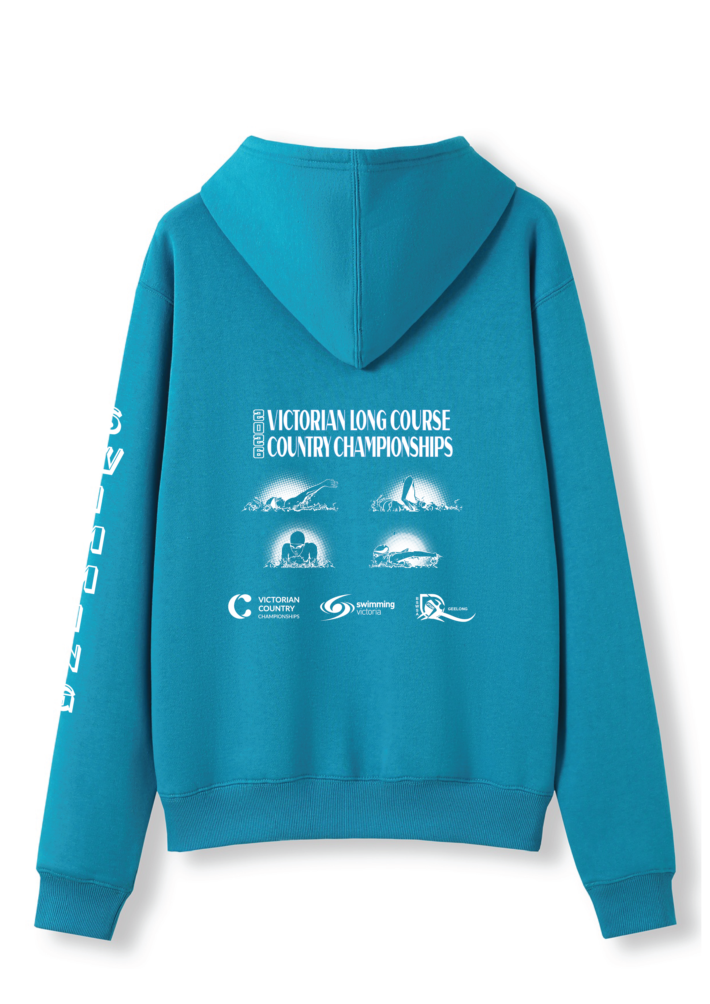 2026 VICTORIAN COUNTRY LONG COURSE CHAMPIONSHIP HOODIE - OCEAN BLUE