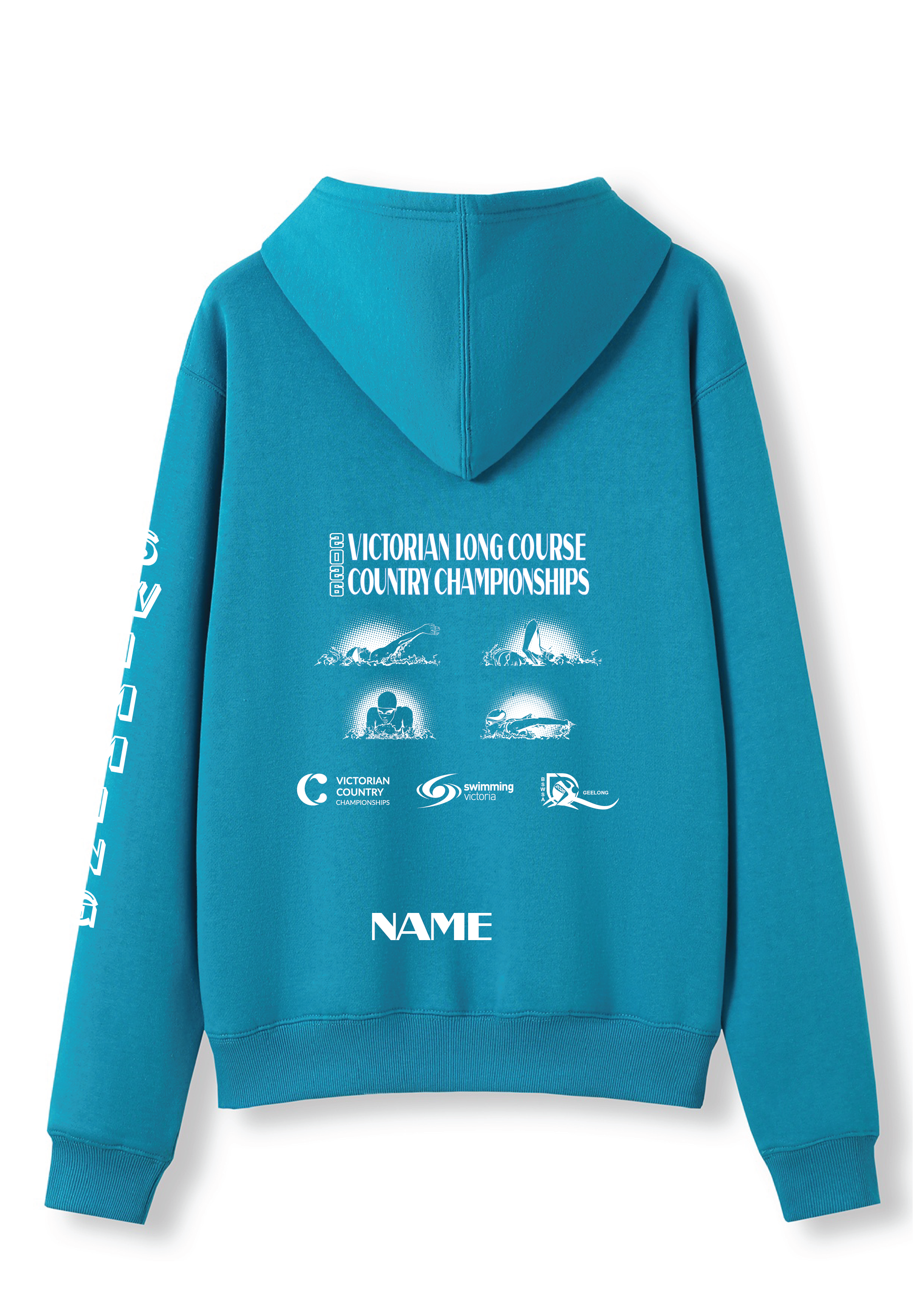 2026 VICTORIAN COUNTRY LONG COURSE CHAMPIONSHIP HOODIE - OCEAN BLUE