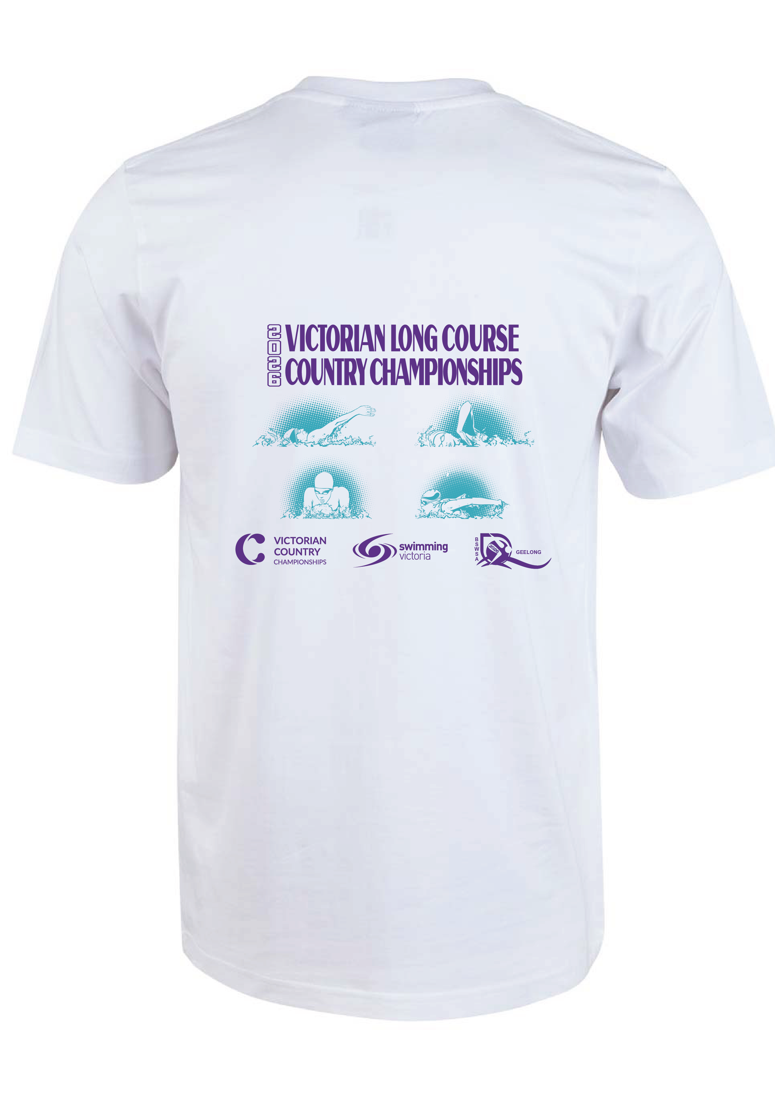 2026 VICTORIAN COUNTRY LONG COURSE CHAMPIONSHIP TEE - Unisex & Women's Sizing - WHITE