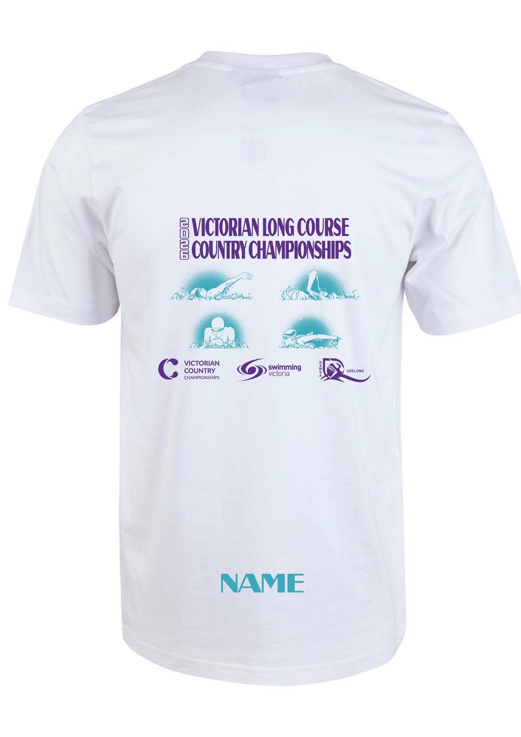 2026 VICTORIAN COUNTRY LONG COURSE CHAMPIONSHIP TEE - Unisex & Women's Sizing - WHITE