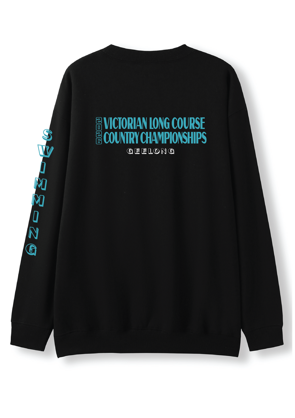 2026 VICTORIAN COUNTRY LONG COURSE CHAMPIONSHIP SWEAT TOP - BLACK