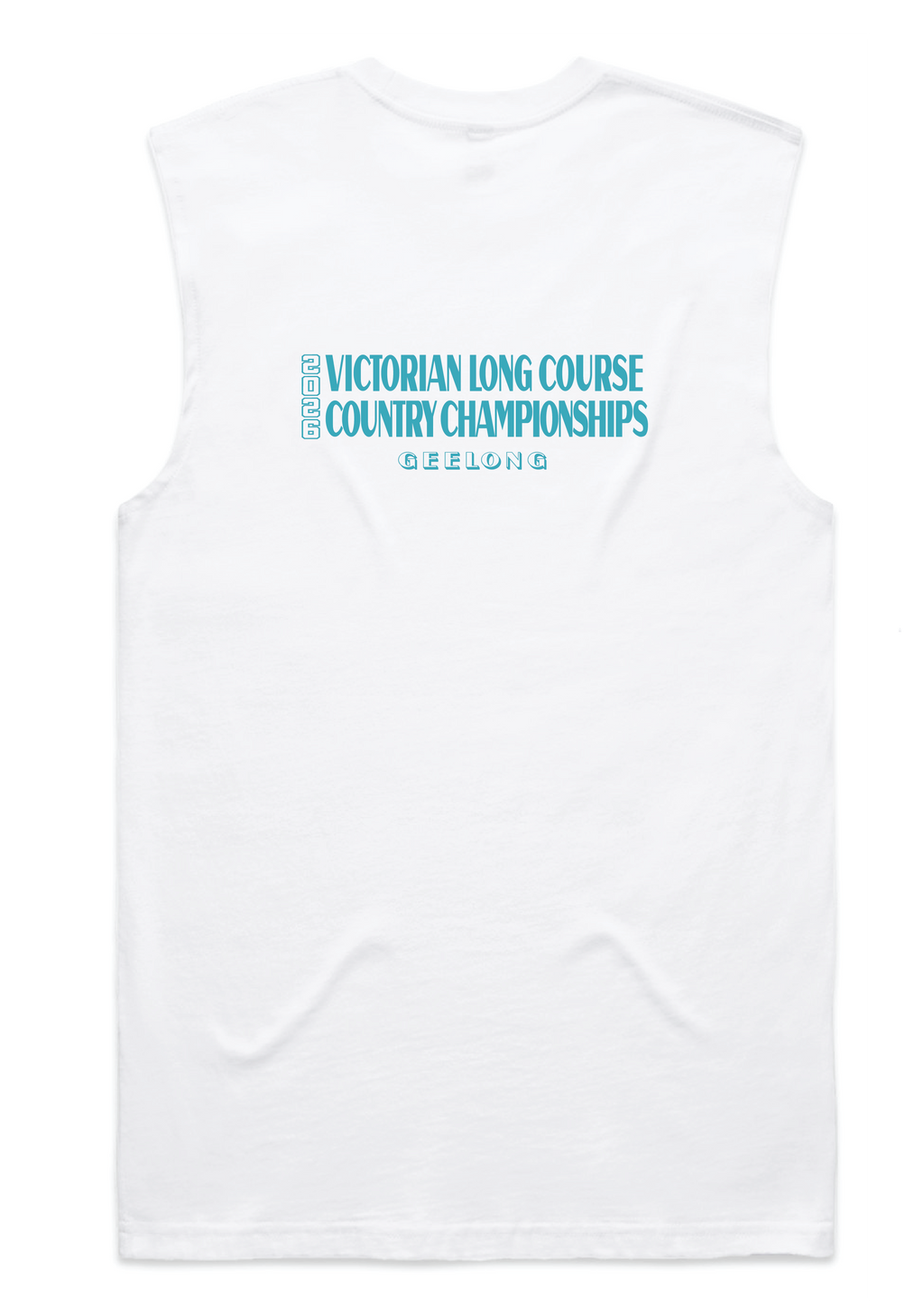 2026 VICTORIAN COUNTRY LONG COURSE CHAMPIONSHIP TANK - WHITE