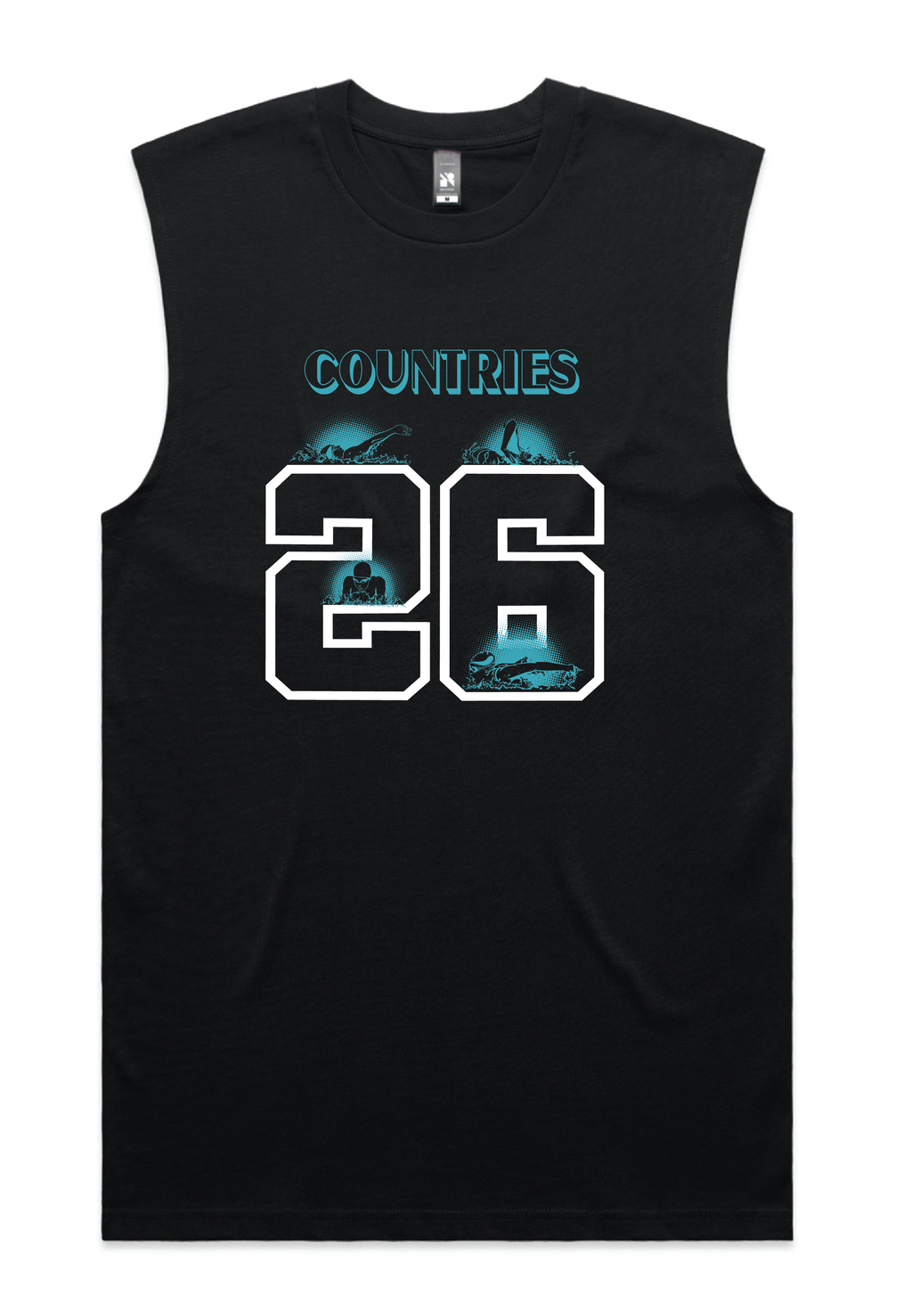 2026 VICTORIAN COUNTRY LONG COURSE CHAMPIONSHIP TANK - BLACK