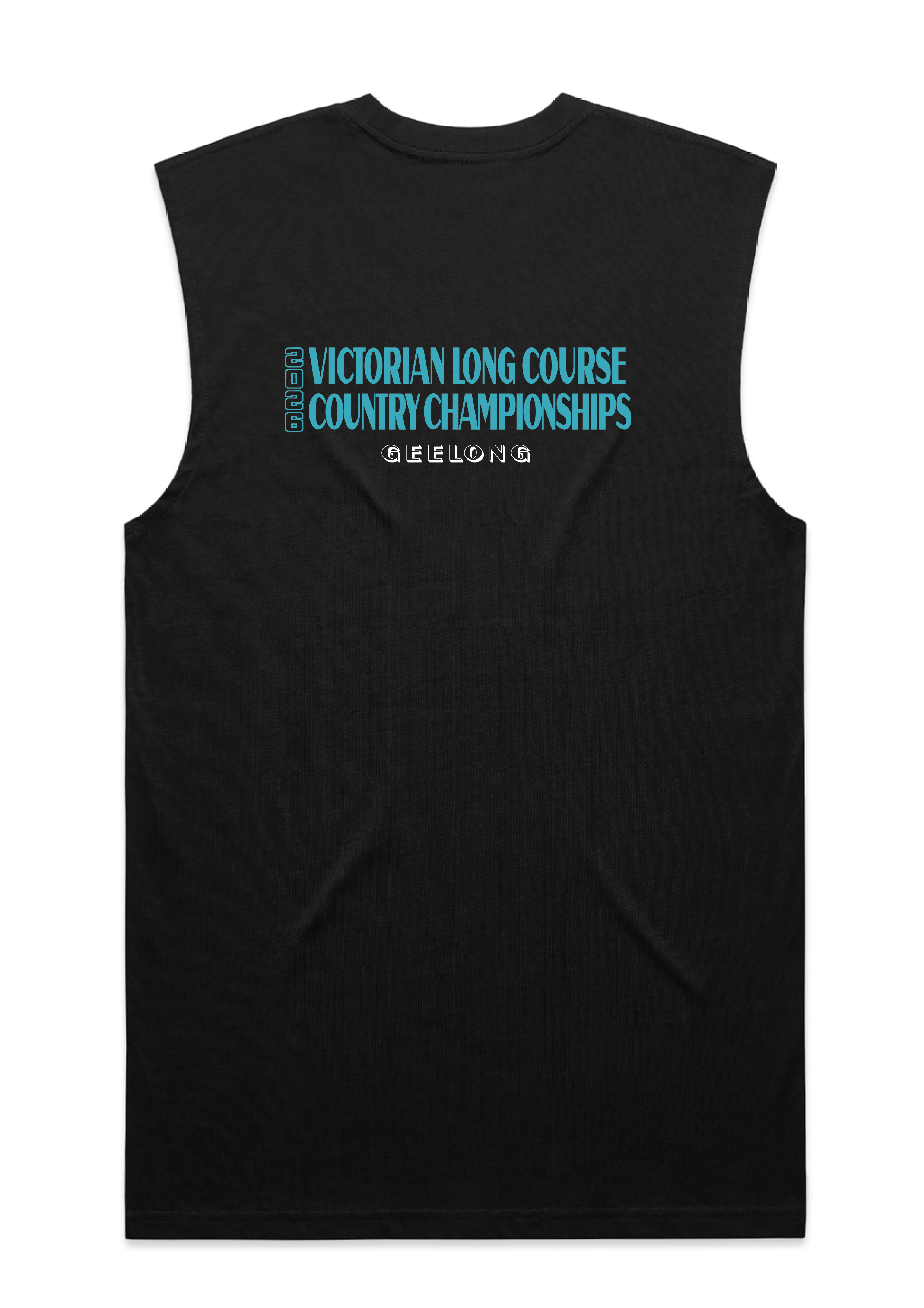 2026 VICTORIAN COUNTRY LONG COURSE CHAMPIONSHIP TANK - BLACK