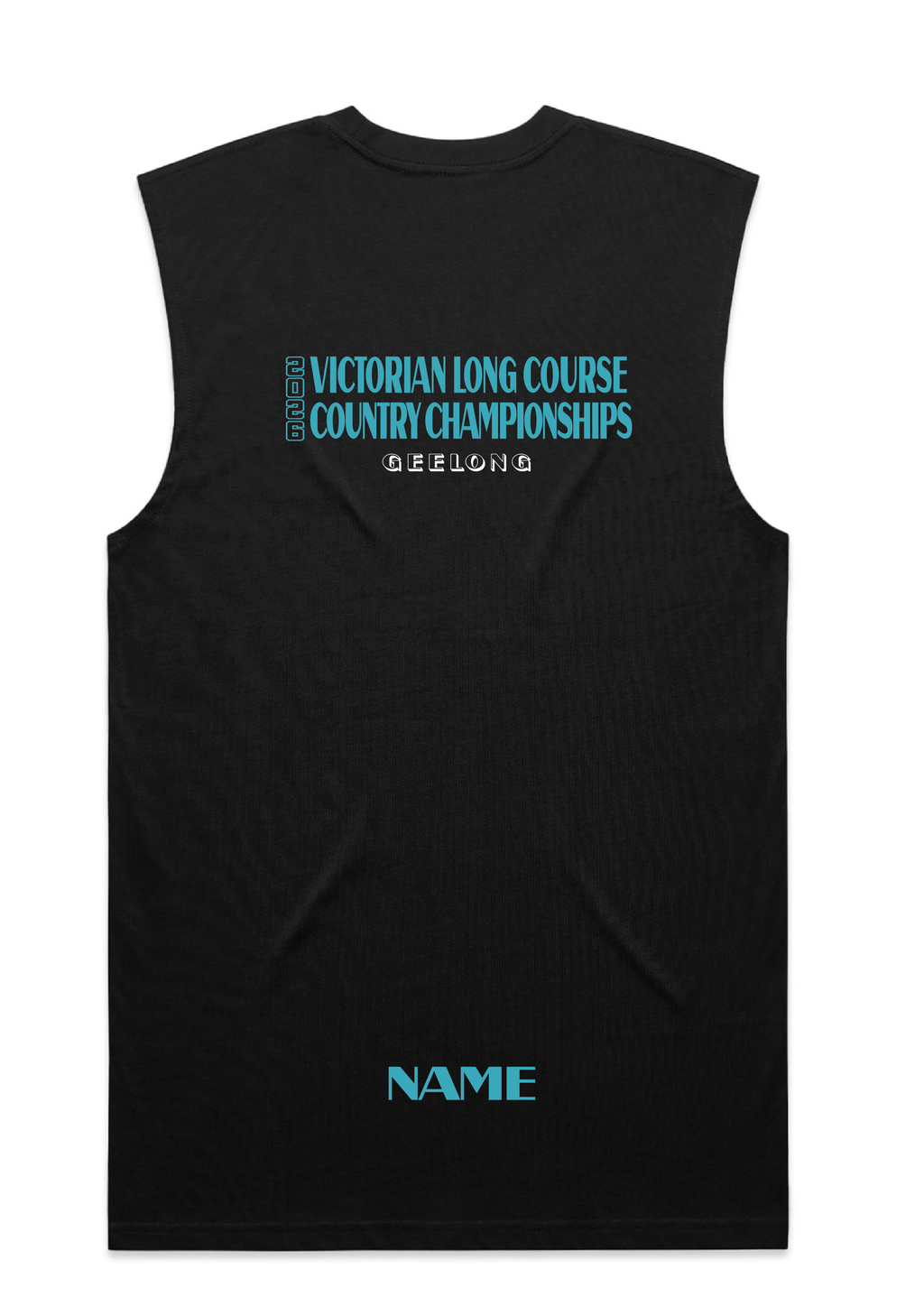 2026 VICTORIAN COUNTRY LONG COURSE CHAMPIONSHIP TANK - BLACK
