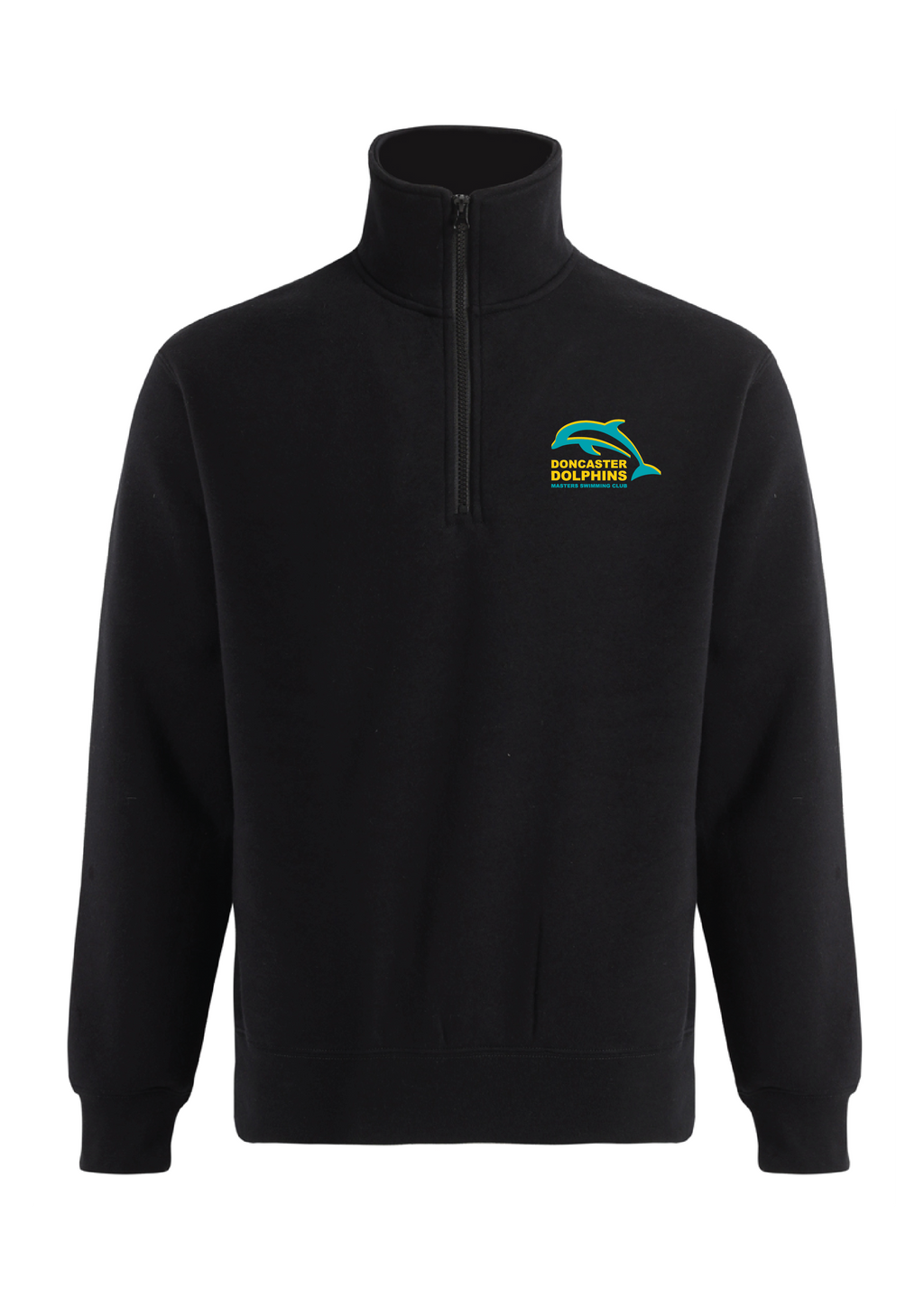 DONCASTER DOLPHINS 1/4 ZIP SWEAT -UNISEX