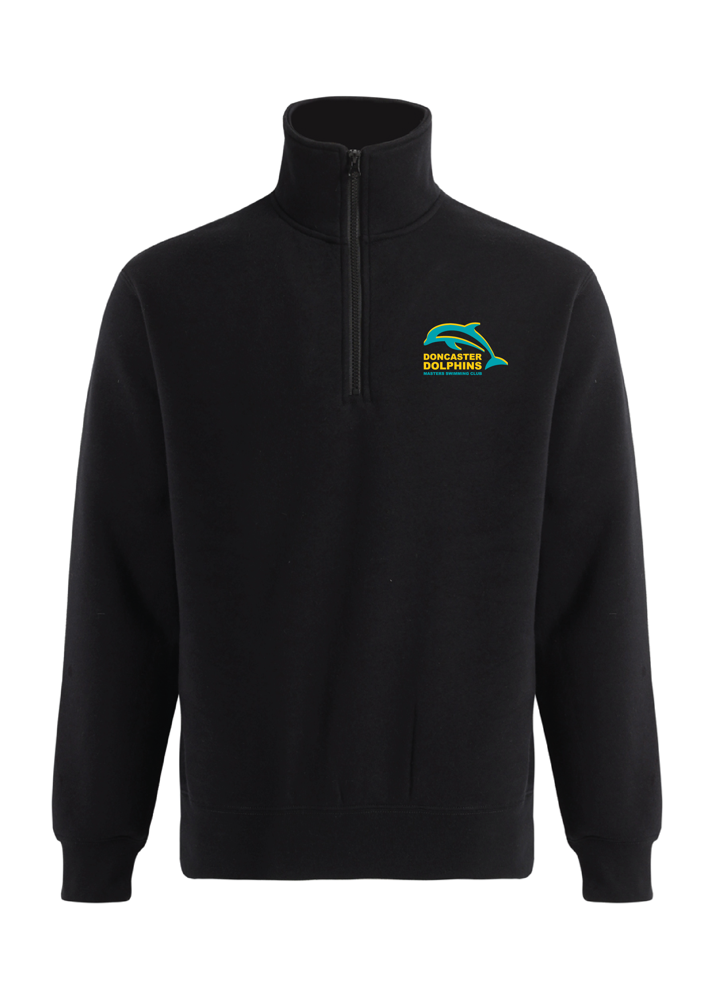 DONCASTER DOLPHINS 1/4 ZIP SWEAT -UNISEX