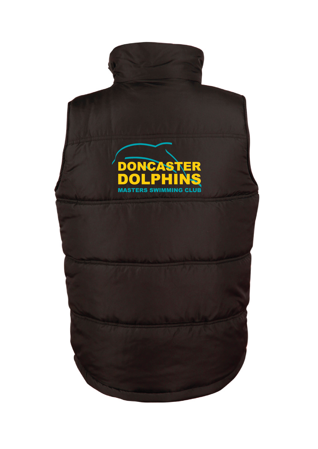 DONCASTER DOLPHINS PUFFA VEST - UNISEX