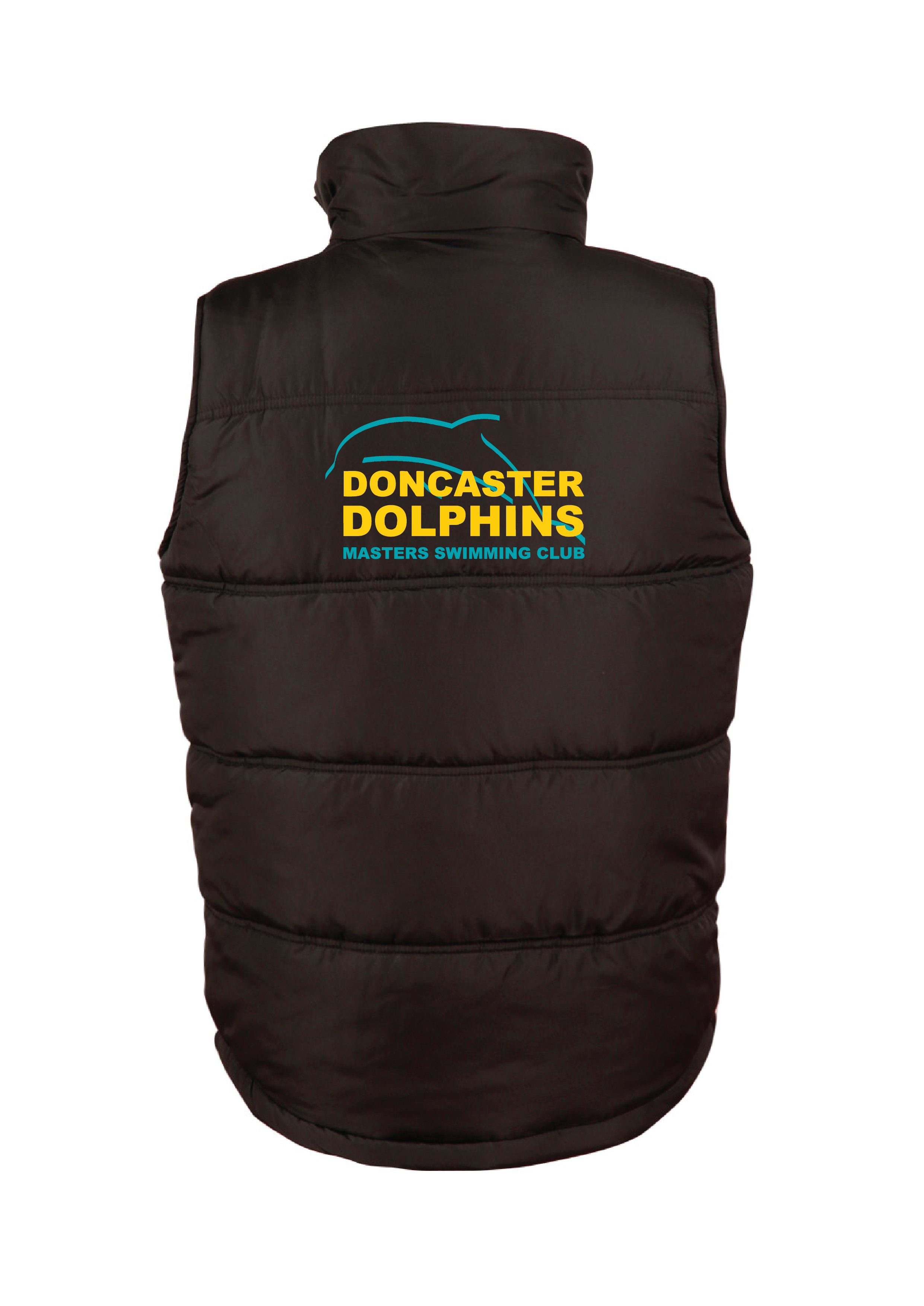 DONCASTER DOLPHINS PUFFA VEST - UNISEX