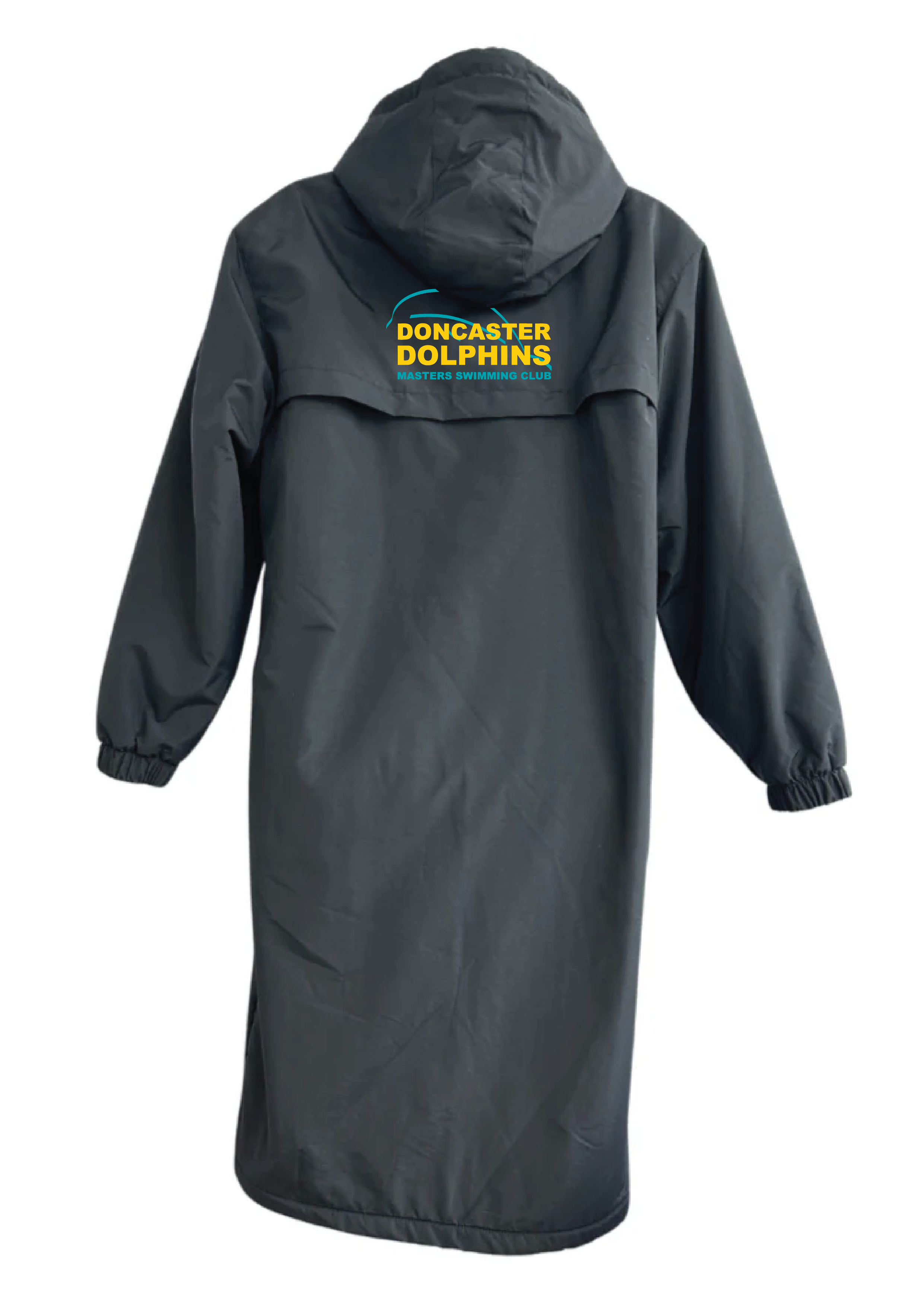 DONCASTER DOLPHINS DECK COAT - BLACK