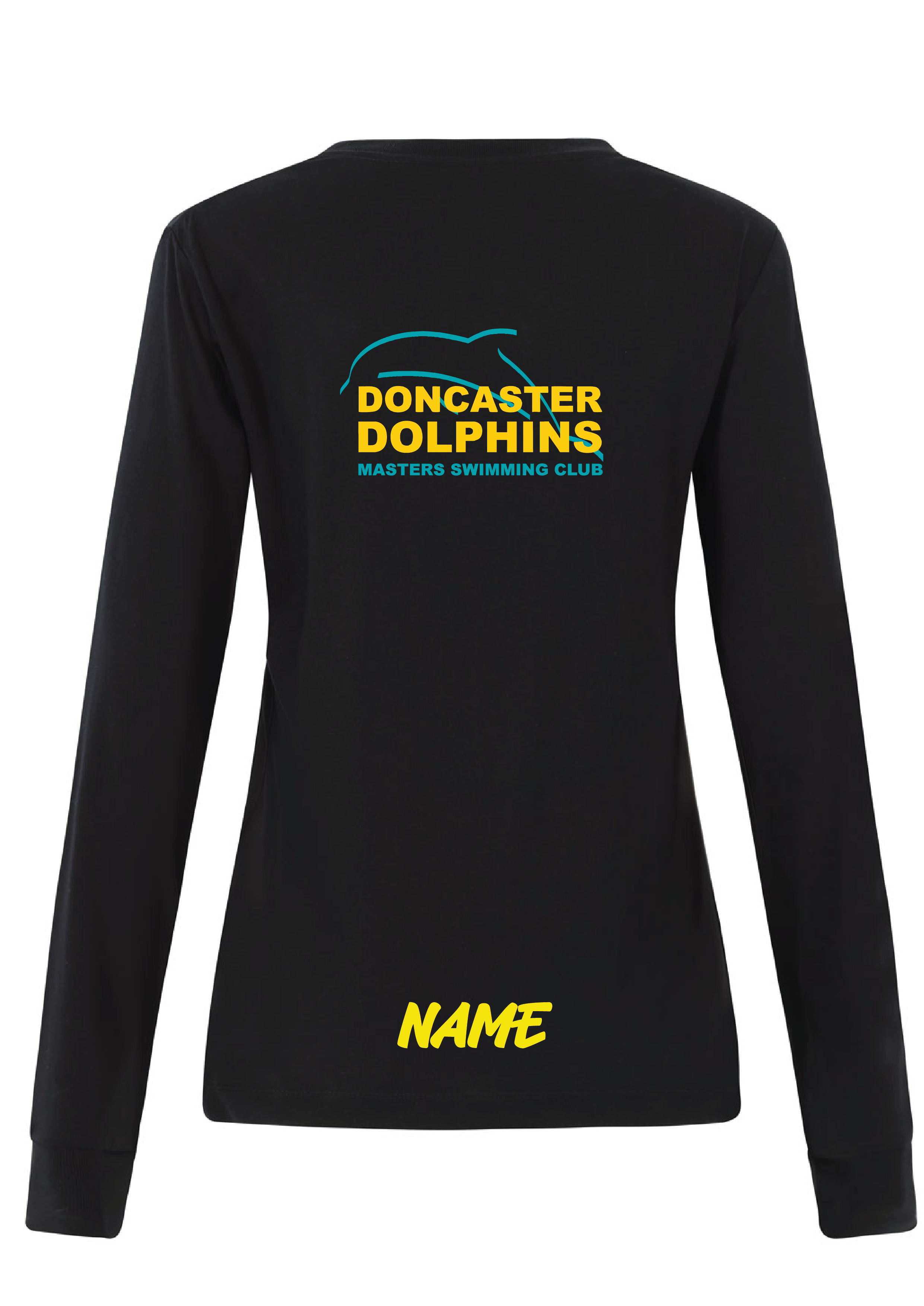 DONCASTER DOLPHINS LONG SLEEVE TEE - WOMENS