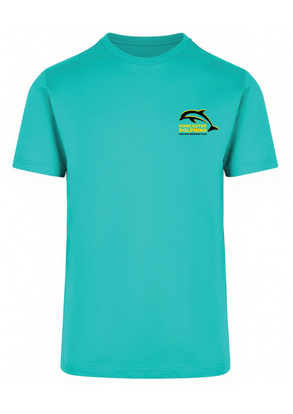 DONCASTER DOLPHINS SHORT SLEEVE TEAL TEE - UNISEX