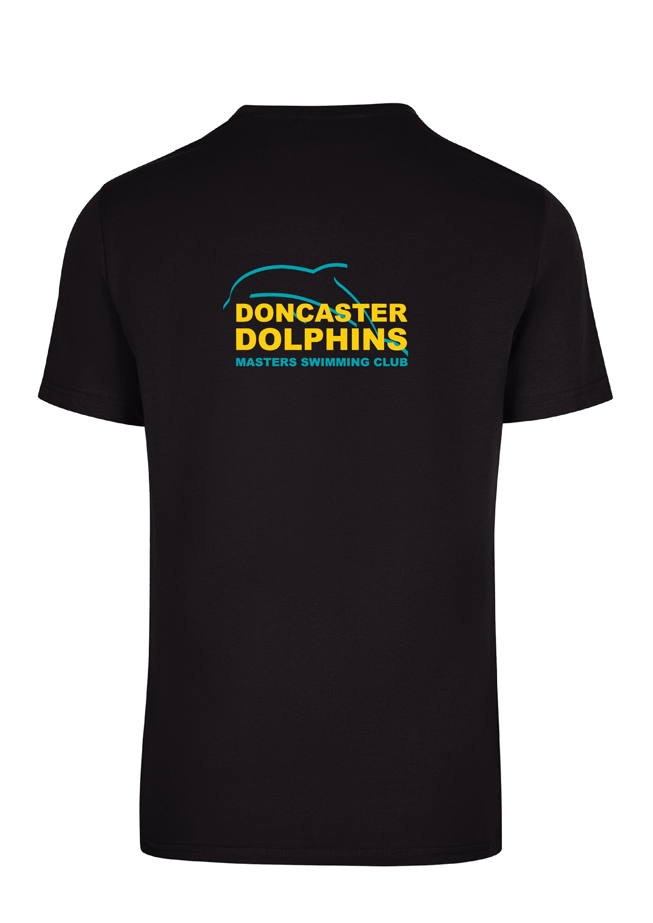 DONCASTER DOLPHINS SHORT SLEEVE BLACK TEE - WOMENS