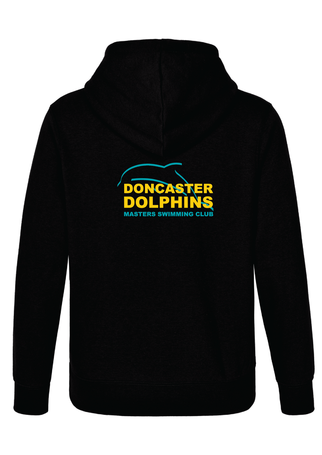 DONCASTER DOLPHINS ZIP THRU HOODIE - UNISEX