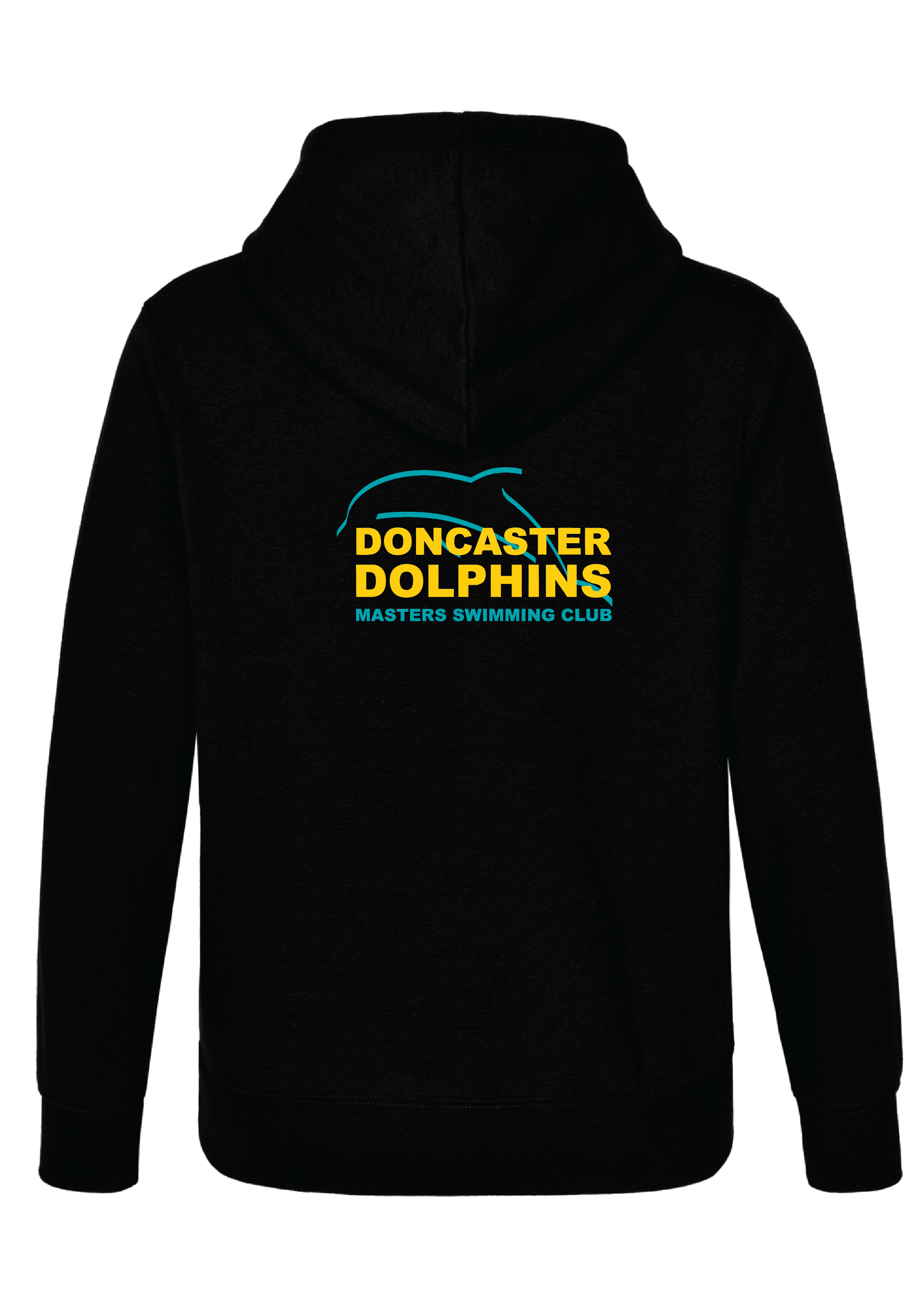 DONCASTER DOLPHINS ZIP THRU HOODIE - UNISEX
