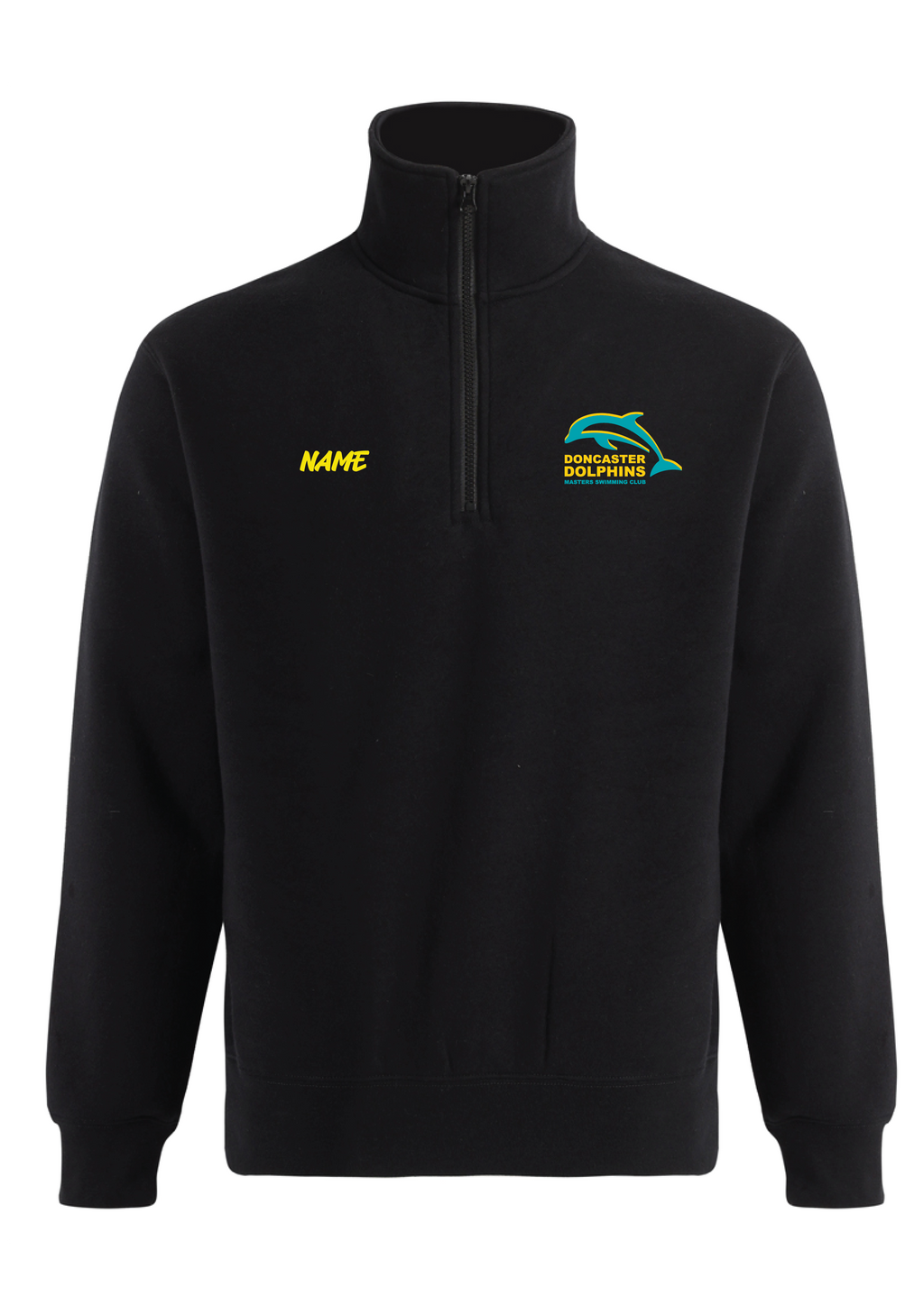 DONCASTER DOLPHINS 1/4 ZIP SWEAT -UNISEX