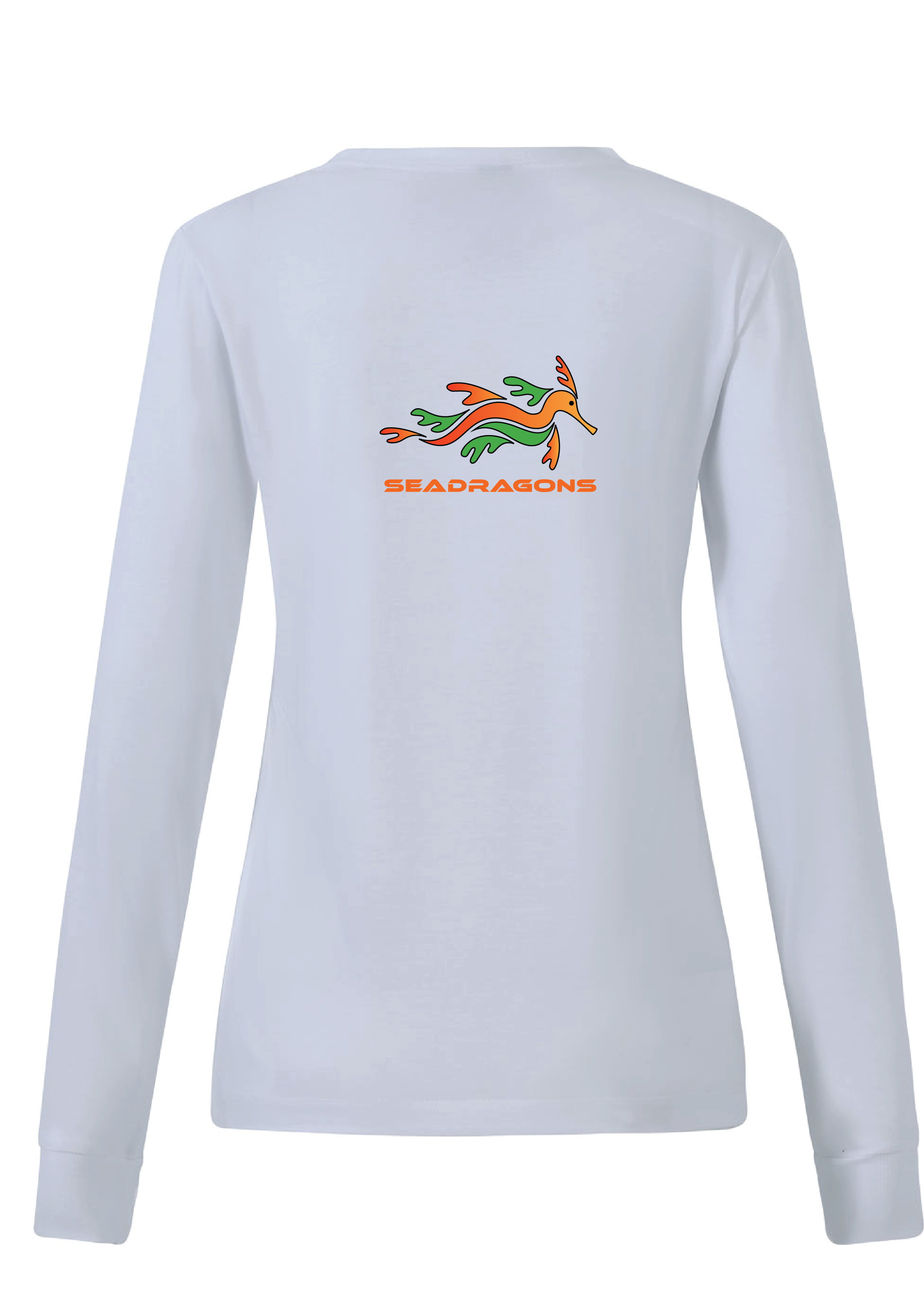 Mornington Peninsula Masters Swim Club Long Sleeve Tee - Womens White