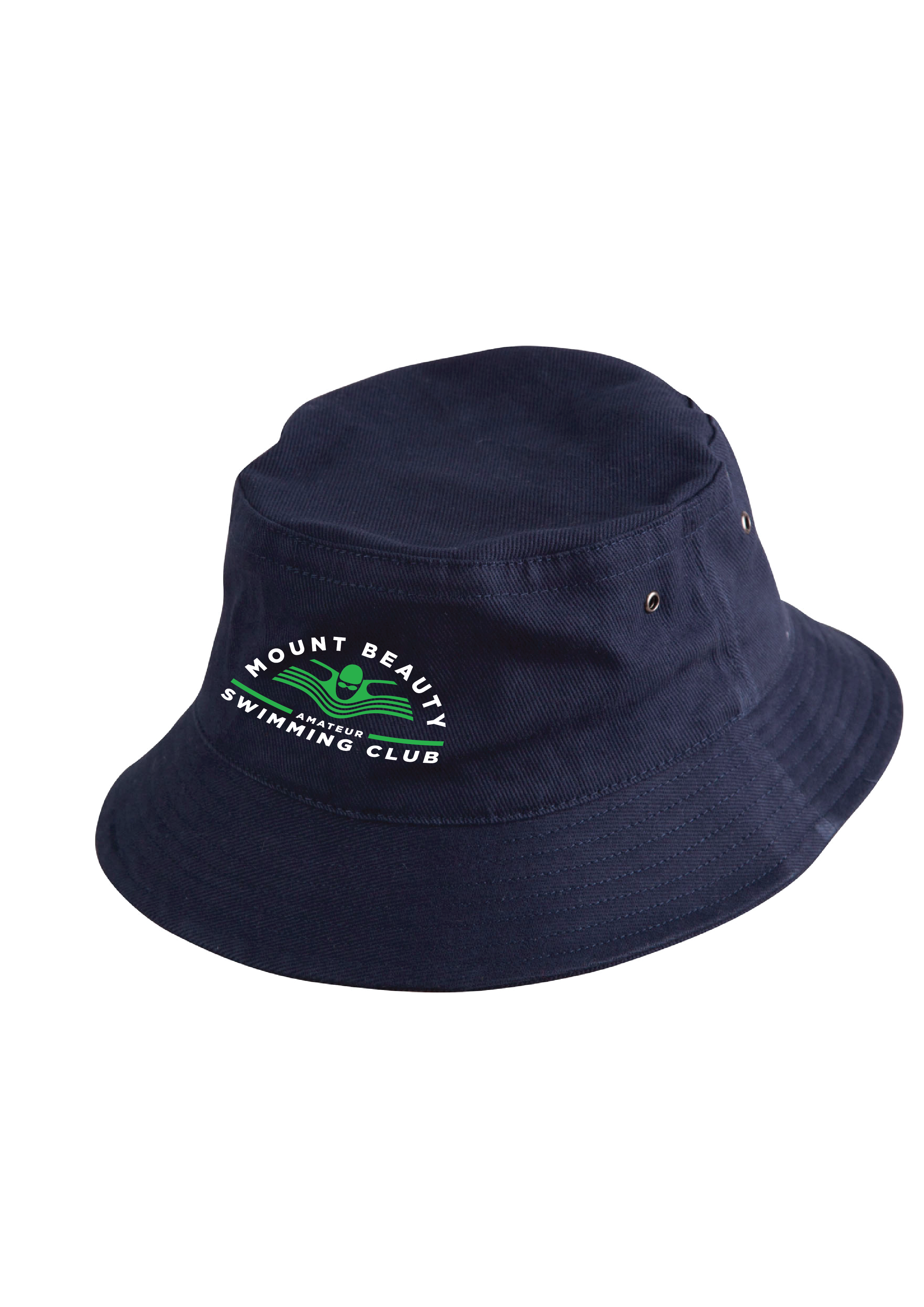 MOUNT BEAUTY SWIM CLUB BUCKET HAT - NAVY