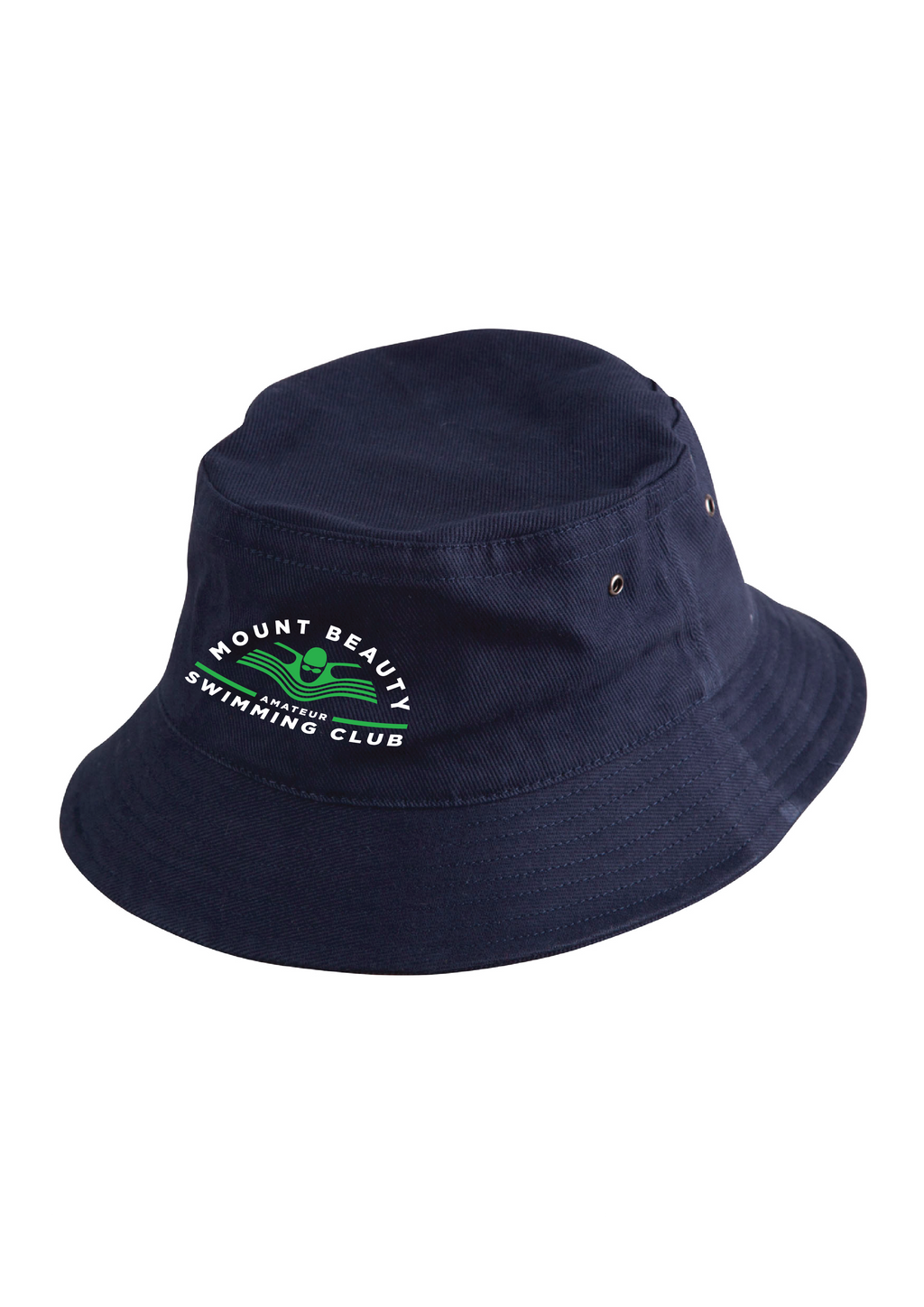 MOUNT BEAUTY SWIM CLUB BUCKET HAT - NAVY
