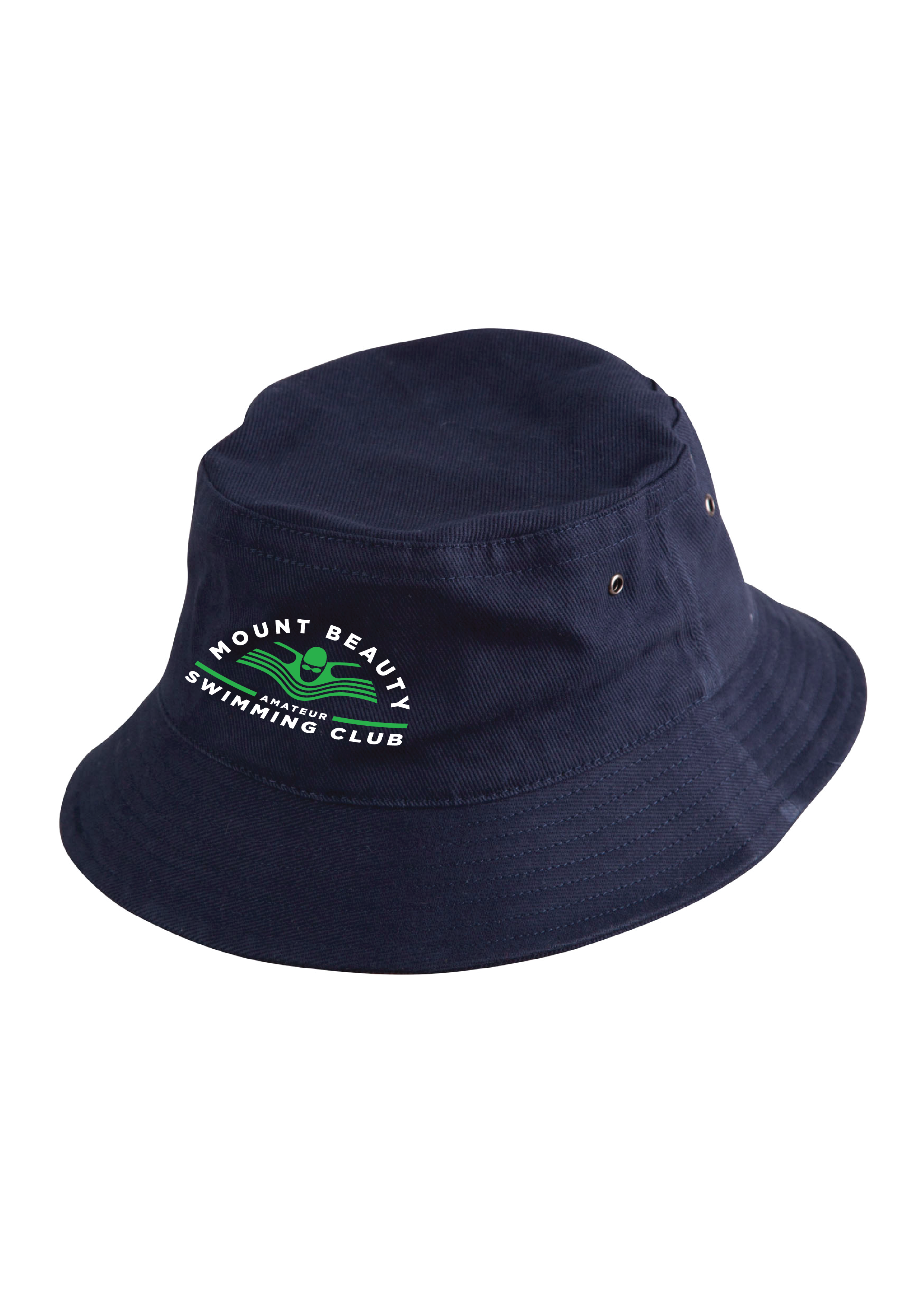 MOUNT BEAUTY SWIM CLUB BUCKET HAT - NAVY