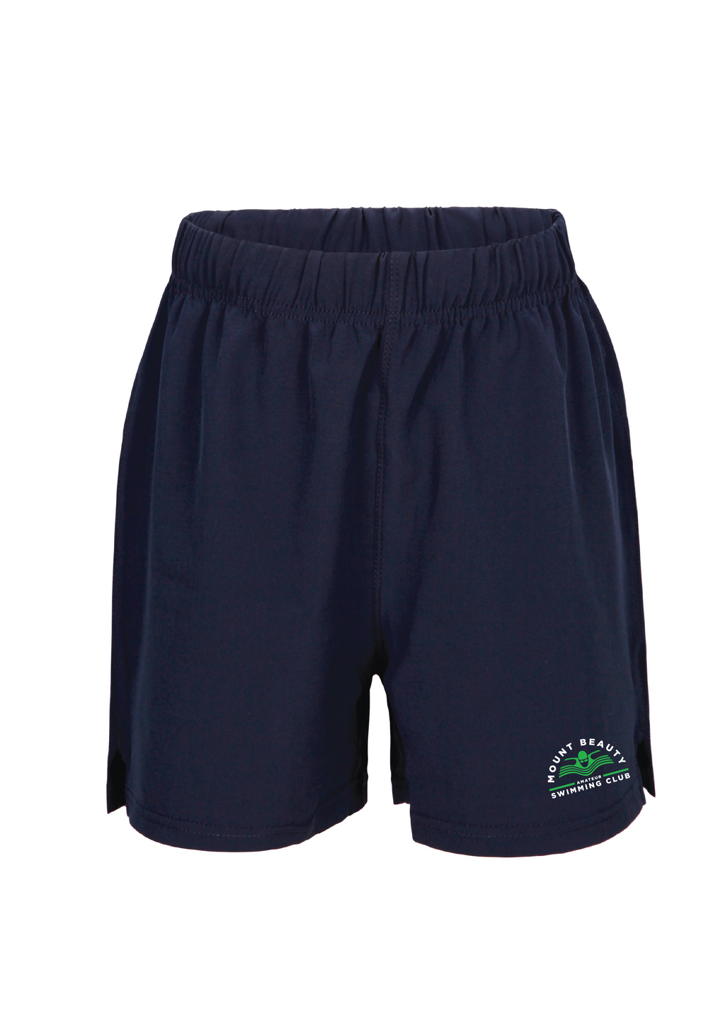 MOUNT BEAUTY SWIM CLUB SHORTS - Kids & Unisex - NAVY