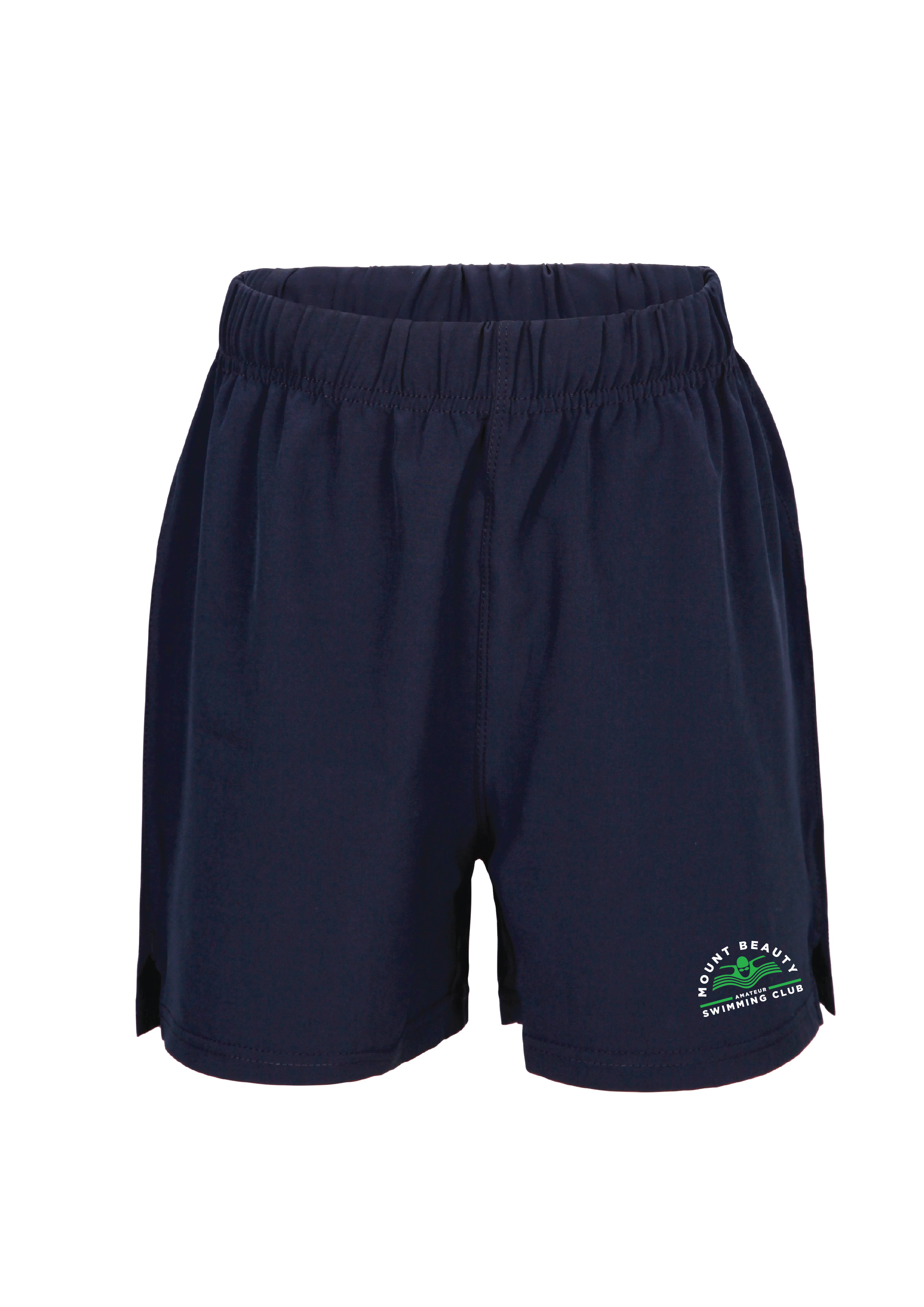 MOUNT BEAUTY SWIM CLUB SHORTS - Kids & Unisex - NAVY