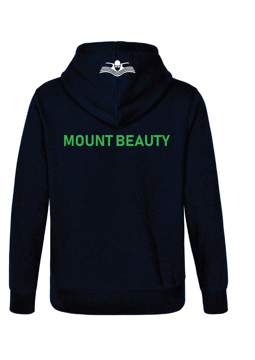 MOUNT BEAUTY SWIM CLUB  HOODIE -  NAVY